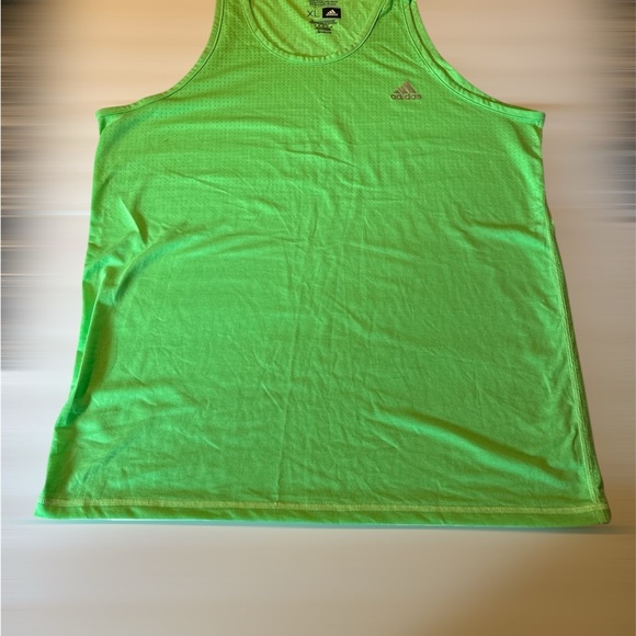 Adidas Green Athletic Tank Top - Picture 4 of 7